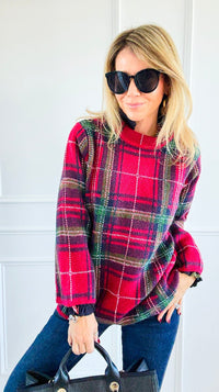 Fireside Glow Mock Neck Sweater-140 Sweaters-entro-Coastal Bloom Boutique, find the trendiest versions of the popular styles and looks Located in Indialantic, FL