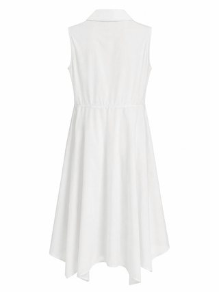 First Class Collar Italian Midi Dress