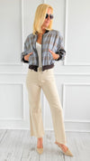 Frayed Hem Bootcut Pants - Sand Beige-170 Bottoms-Zenana-Coastal Bloom Boutique, find the trendiest versions of the popular styles and looks Located in Indialantic, FL