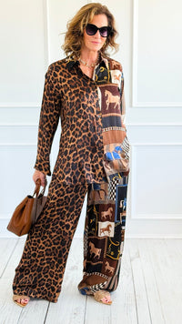 Gallop Wild Italian Set-210 Loungewear/Sets-K2-Coastal Bloom Boutique, find the trendiest versions of the popular styles and looks Located in Indialantic, FL