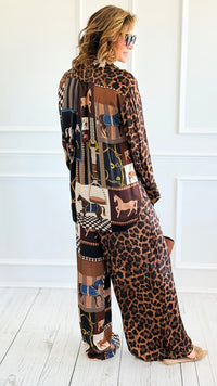 Gallop Wild Italian Set-210 Loungewear/Sets-K2-Coastal Bloom Boutique, find the trendiest versions of the popular styles and looks Located in Indialantic, FL