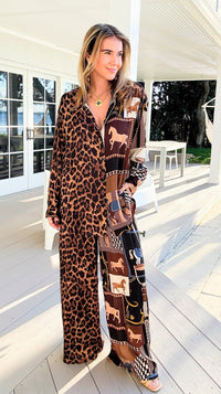 Gallop Wild Italian Set-210 Loungewear/Sets-K2-Coastal Bloom Boutique, find the trendiest versions of the popular styles and looks Located in Indialantic, FL