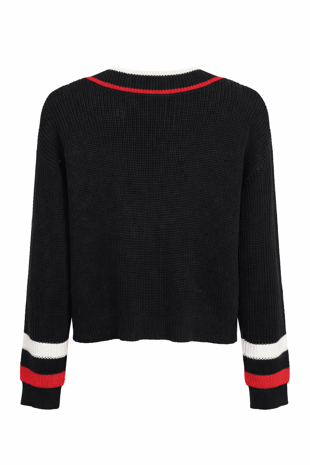 Game Day Glow Colorblock V-Neck Sweater