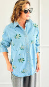 Garden Charm Top-130 Long Sleeve Tops-Weilco-Coastal Bloom Boutique, find the trendiest versions of the popular styles and looks Located in Indialantic, FL