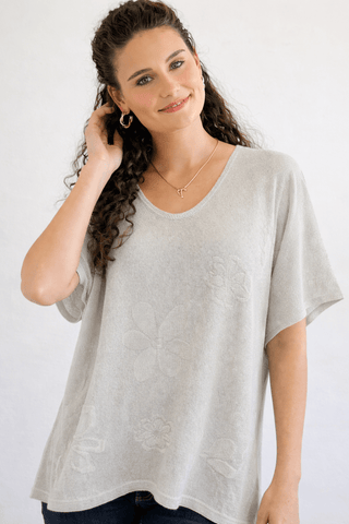Garden Glow Italian Knit Top