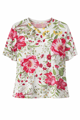 Garden Party Floral Top Italian