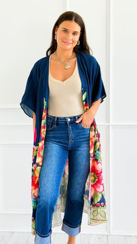 Garden Reverie Kimono-150 Cardigans/Layers-ODDI-Coastal Bloom Boutique, find the trendiest versions of the popular styles and looks Located in Indialantic, FL