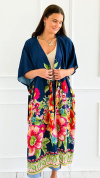 Garden Reverie Kimono-150 Cardigans/Layers-ODDI-Coastal Bloom Boutique, find the trendiest versions of the popular styles and looks Located in Indialantic, FL