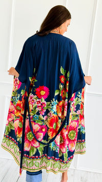 Garden Reverie Kimono-150 Cardigans/Layers-ODDI-Coastal Bloom Boutique, find the trendiest versions of the popular styles and looks Located in Indialantic, FL