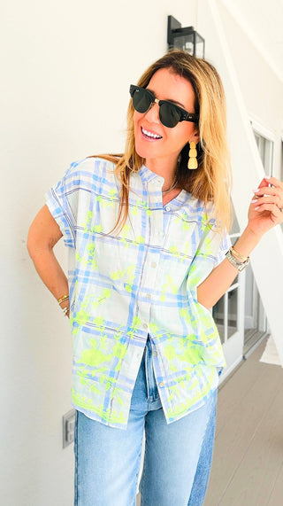Garden Stitch Delight Top