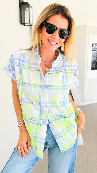 Garden Stitch Delight Top
