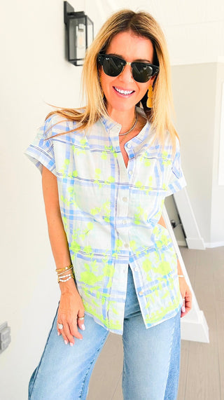 Garden Stitch Delight Top