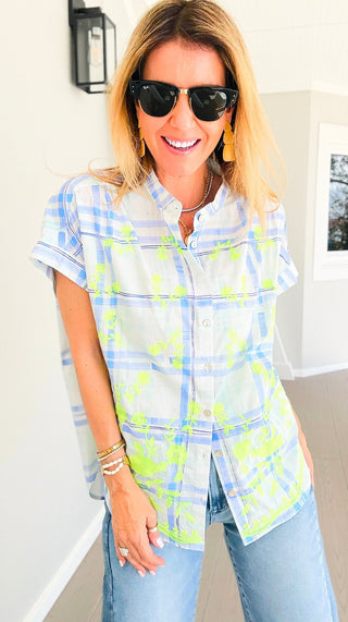 Garden Stitch Delight Top