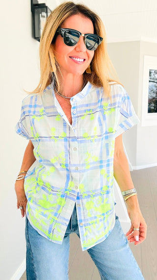 Garden Stitch Delight Top