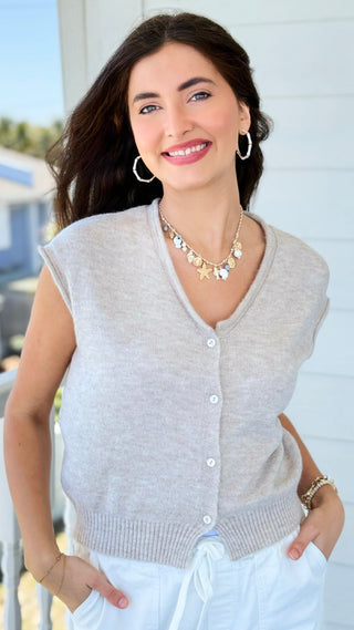 Gentle Morning Top - Khaki