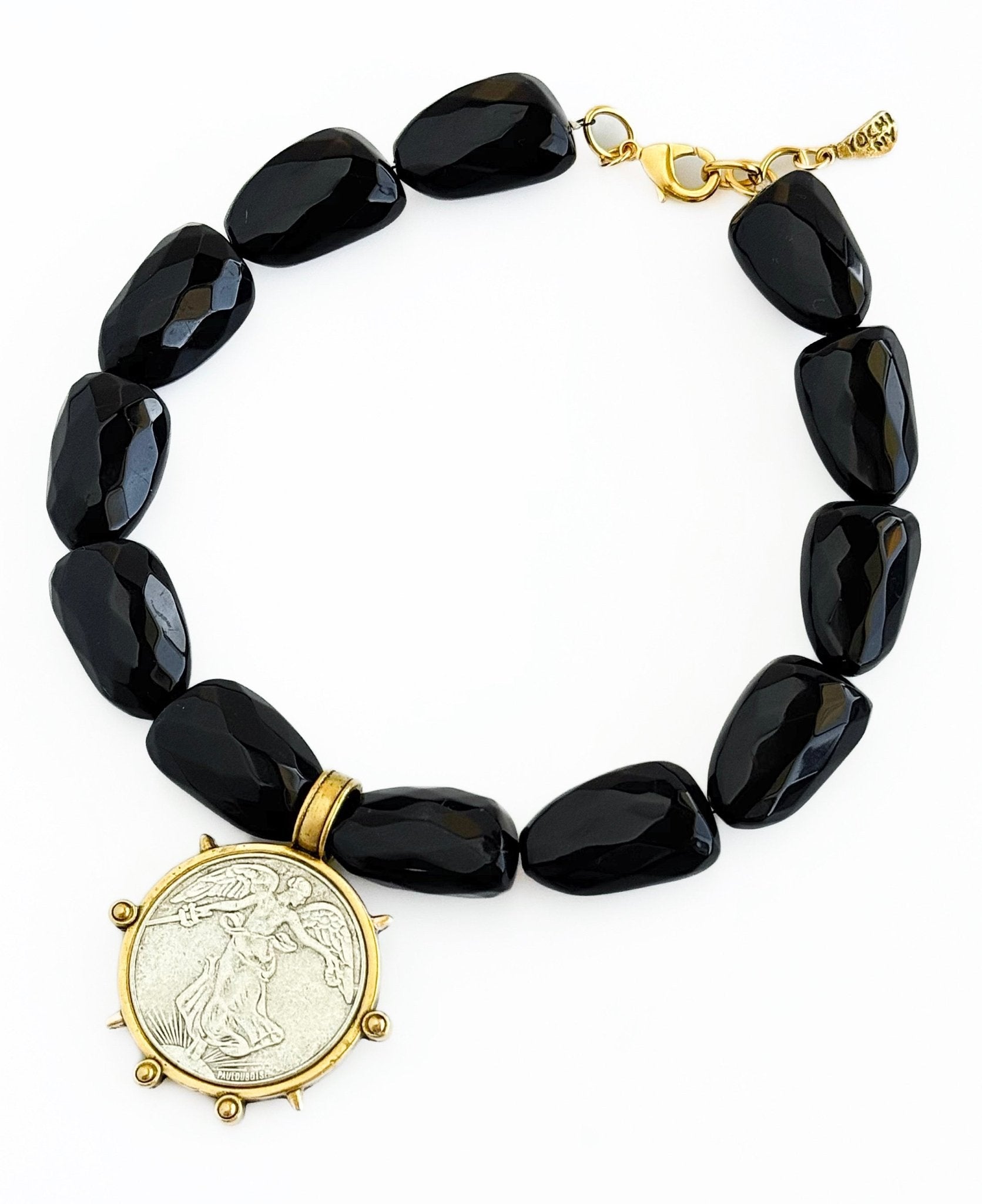 Gilded Shadow Necklace - YOCHI-230 Jewelry-YOCHI-Coastal Bloom Boutique, find the trendiest versions of the popular styles and looks Located in Indialantic, FL