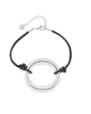 Stainless Steel Orbit Charm Statement Bracelet Black-230 Jewelry-GS JEWELRY-Coastal Bloom Boutique, find the trendiest versions of the popular styles and looks Located in Indialantic, FL