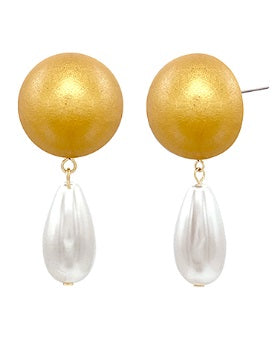 Golden Hour Drop Earrings-230 Jewelry-GS JEWELRY-Coastal Bloom Boutique, find the trendiest versions of the popular styles and looks Located in Indialantic, FL