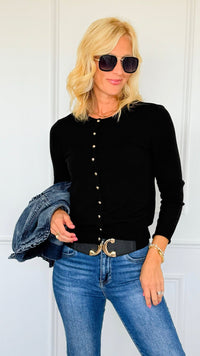 Golden Hour Button-Up Cardigan-140 Sweaters-LOVE TREE-Coastal Bloom Boutique, find the trendiest versions of the popular styles and looks Located in Indialantic, FL