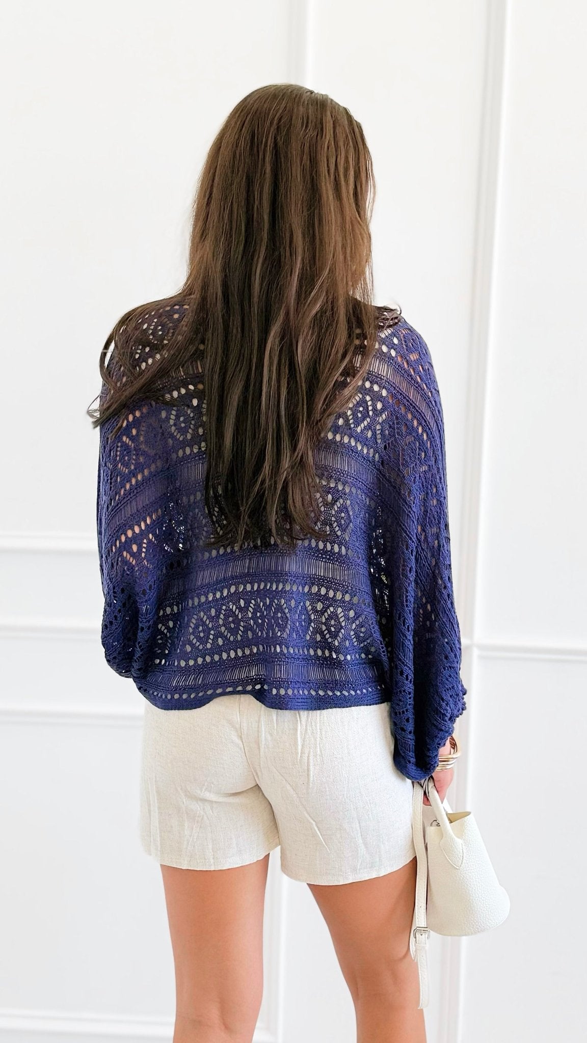 Golden Hour Open Stitch Top-130 Long Sleeve Tops-Cozy Co-Coastal Bloom Boutique, find the trendiest versions of the popular styles and looks Located in Indialantic, FL