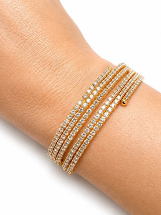 Golden Layers Bracelet