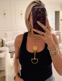 Golden Rein Necklace