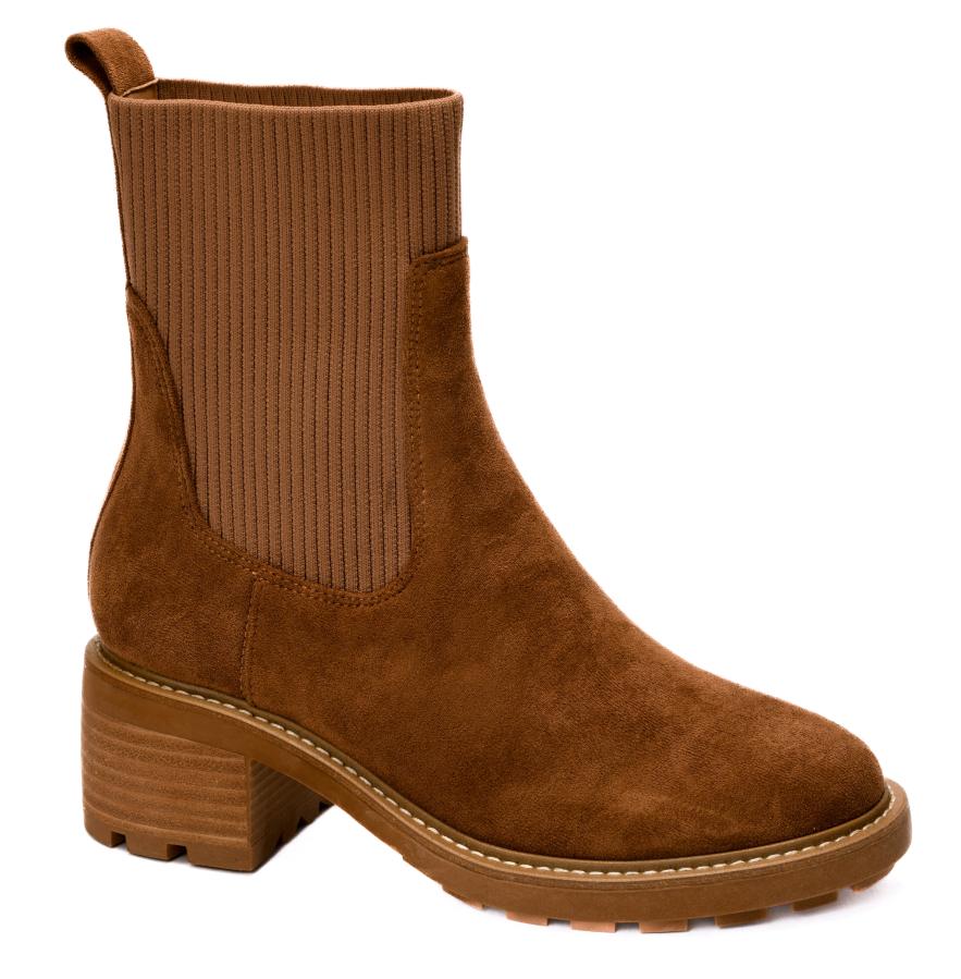Goodness Gracious Faux Suede Boot-250 Shoes-Corkys-Coastal Bloom Boutique, find the trendiest versions of the popular styles and looks Located in Indialantic, FL