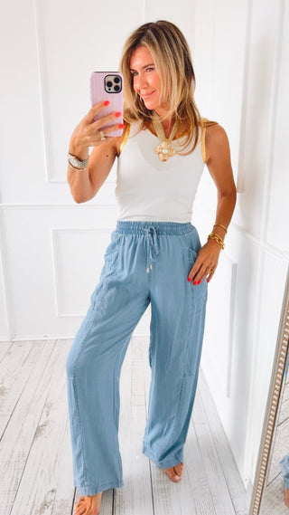 Harbor Drift Wide Leg Pants
