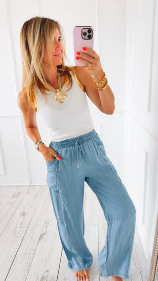 Harbor Drift Wide Leg Pants