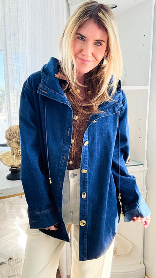 Harbor Muse Button Front Top