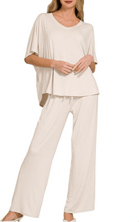 Haven Travel or Lounge Set - Sand Beige