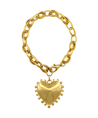 Heirloom Heart Charm Bracelet