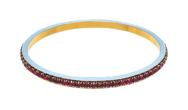 Helly Bangle Bracelet- Red TOVA-230 Jewelry-TOVA-Coastal Bloom Boutique, find the trendiest versions of the popular styles and looks Located in Indialantic, FL