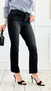 High Crop Straight Jeans-190 Denim-Risen-Coastal Bloom Boutique, find the trendiest versions of the popular styles and looks Located in Indialantic, FL