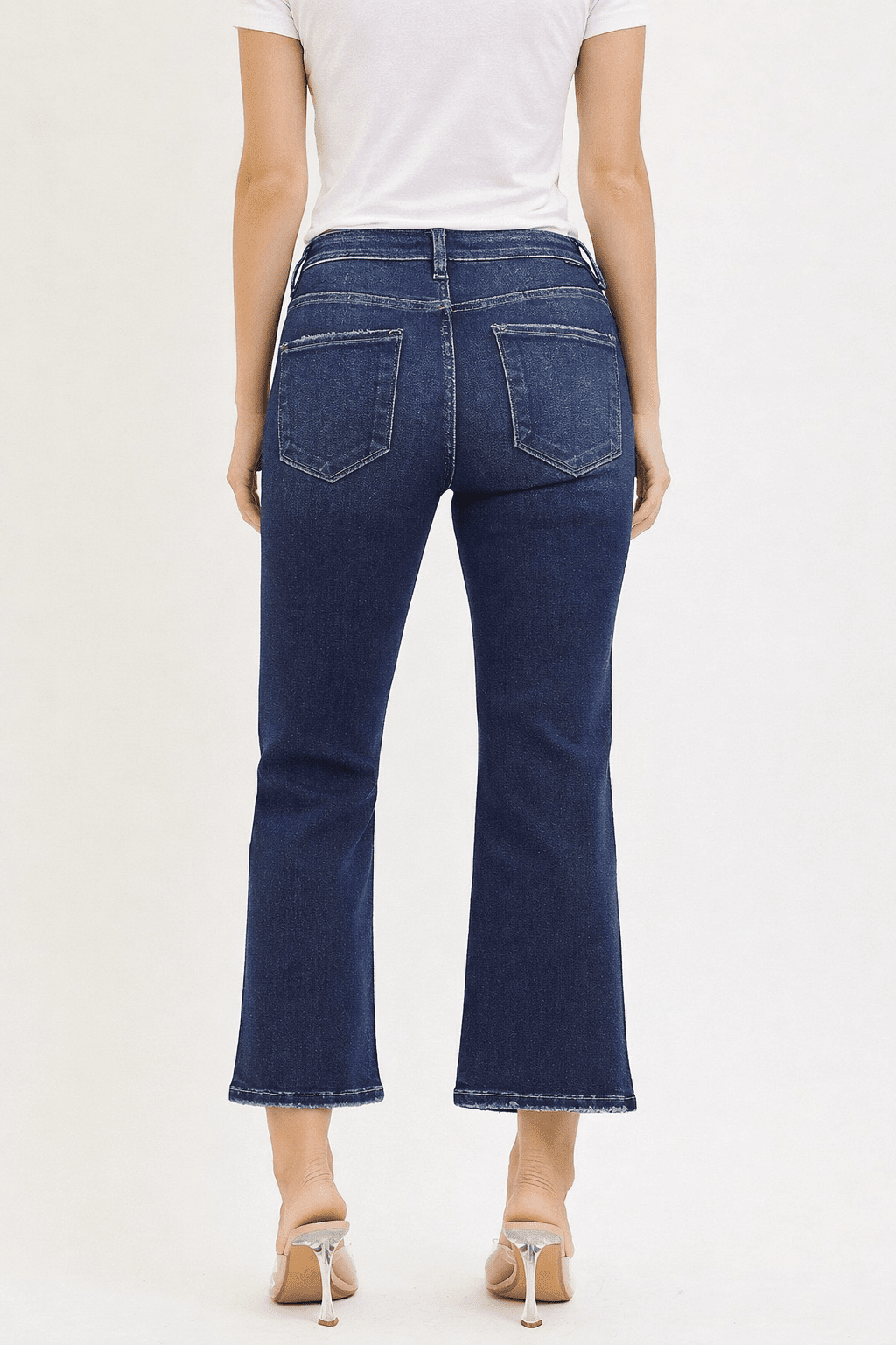 High Rise Sculpt Crop Jean