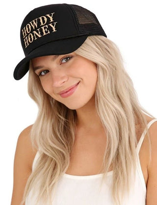 "Howdy Honey" Embroidered Trucker Hat