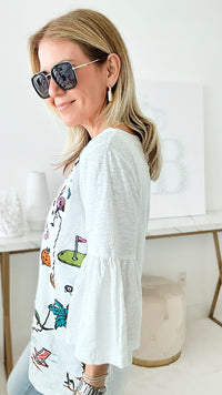 The Sunshine State Embroidered Top-120 Graphic-Avani del amour-Coastal Bloom Boutique, find the trendiest versions of the popular styles and looks Located in Indialantic, FL