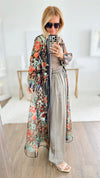 Breathtaking Embroidered Kimono-150 Cardigans/Layers-Aratta-Coastal Bloom Boutique, find the trendiest versions of the popular styles and looks Located in Indialantic, FL