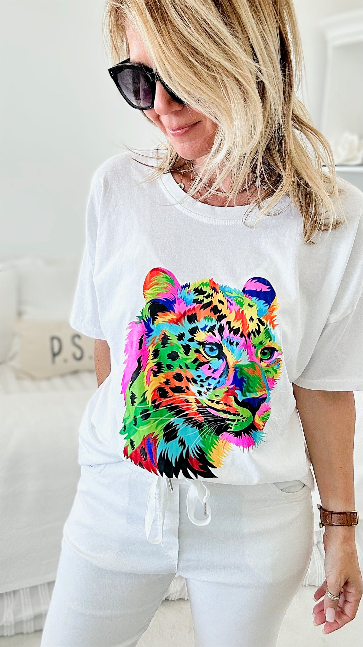 Vibrant Yet Fierce Italian Graphic Tee-120 Graphic-Yolly-Coastal Bloom Boutique, find the trendiest versions of the popular styles and looks Located in Indialantic, FL