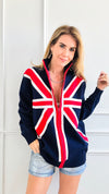 Memories of London Knit Sweater-140 Sweaters-Chasing Bandits-Coastal Bloom Boutique, find the trendiest versions of the popular styles and looks Located in Indialantic, FL