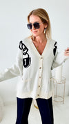 Lock Key Cardigan-150 Cardigans/Layers-MISS SPARKLING-Coastal Bloom Boutique, find the trendiest versions of the popular styles and looks Located in Indialantic, FL