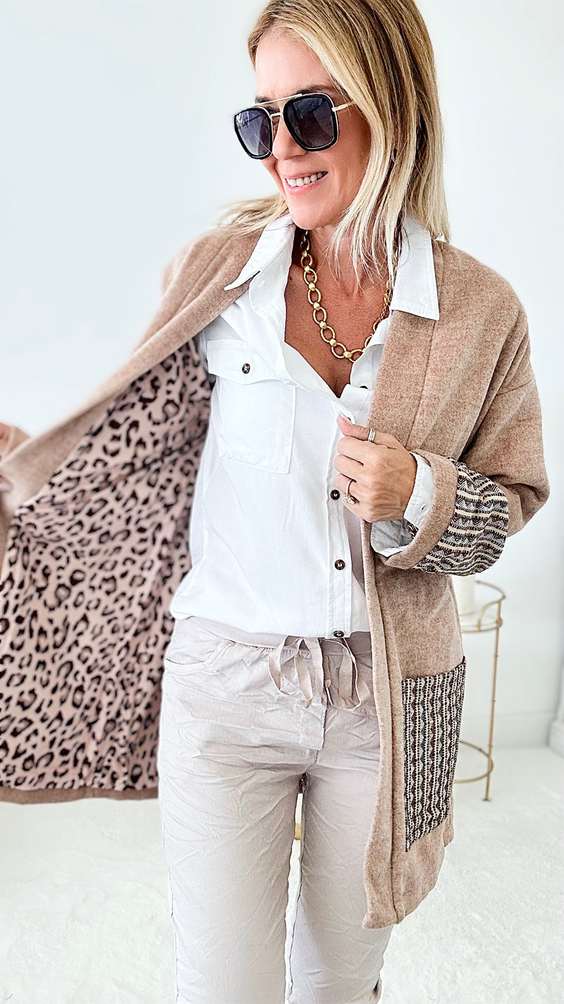 Cozy Cabin Zig Zag Cardigan-160 Jackets-Joh Apparel-Coastal Bloom Boutique, find the trendiest versions of the popular styles and looks Located in Indialantic, FL