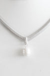 Snake Chain & Freshwater Pearl Necklace-230 Jewelry-Golden Stella-Coastal Bloom Boutique, find the trendiest versions of the popular styles and looks Located in Indialantic, FL
