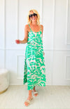 Waves Printed Maxi Dress-200 dresses/jumpsuits/rompers-TYCHE-Coastal Bloom Boutique, find the trendiest versions of the popular styles and looks Located in Indialantic, FL