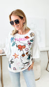 The Sunshine State Embroidered Top-120 Graphic-Avani del amour-Coastal Bloom Boutique, find the trendiest versions of the popular styles and looks Located in Indialantic, FL