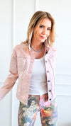 Denim & Daisies Reversible Jacket-160 Jackets-Germany-Coastal Bloom Boutique, find the trendiest versions of the popular styles and looks Located in Indialantic, FL