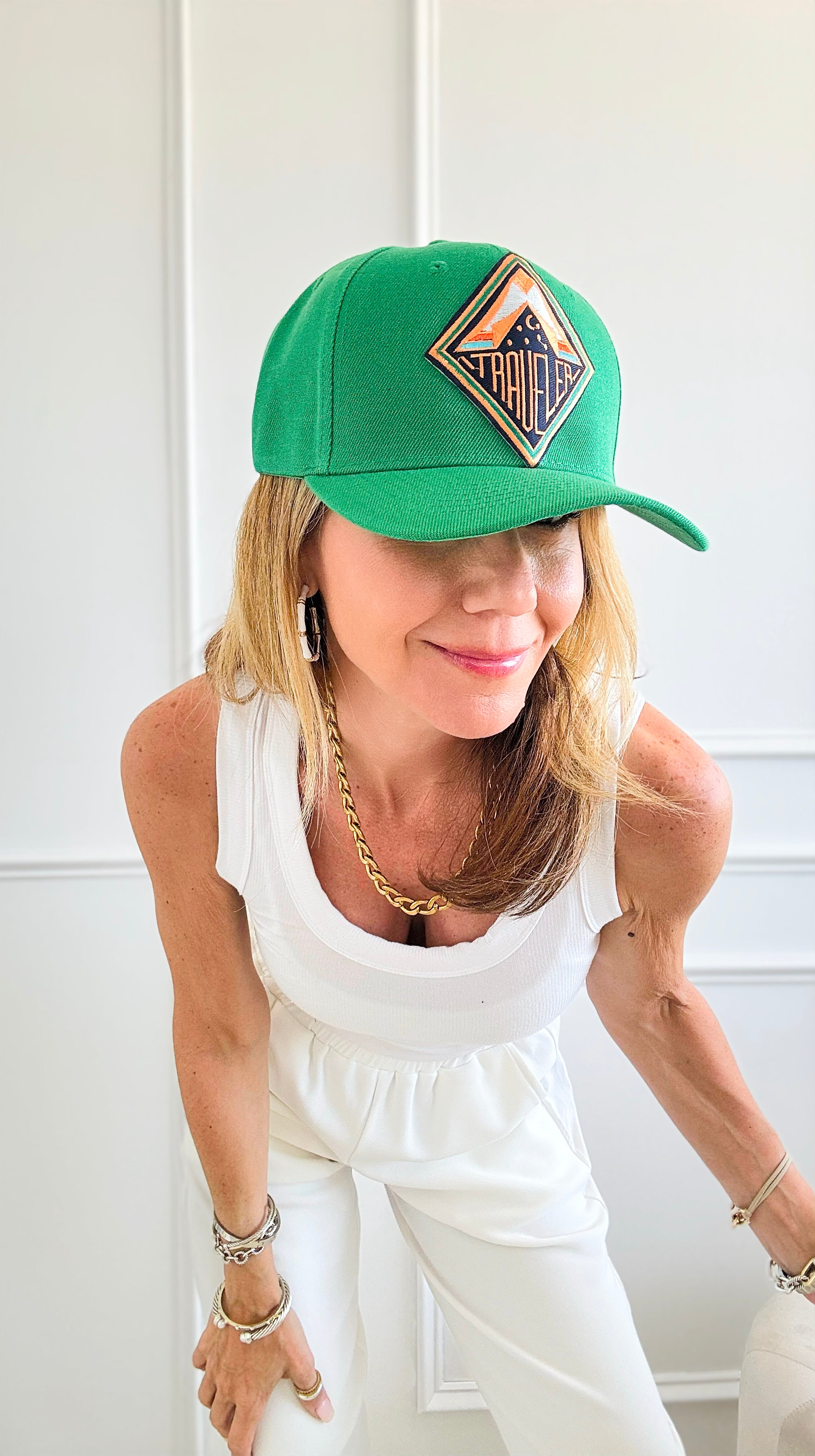 CB Custom Traveler Hat-260 Other Accessories-Holly-Coastal Bloom Boutique, find the trendiest versions of the popular styles and looks Located in Indialantic, FL