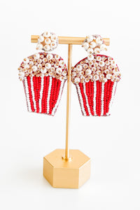 Popcorn Dangle Earrings-230 Jewelry-ICCO ACCESSORIES-Coastal Bloom Boutique, find the trendiest versions of the popular styles and looks Located in Indialantic, FL