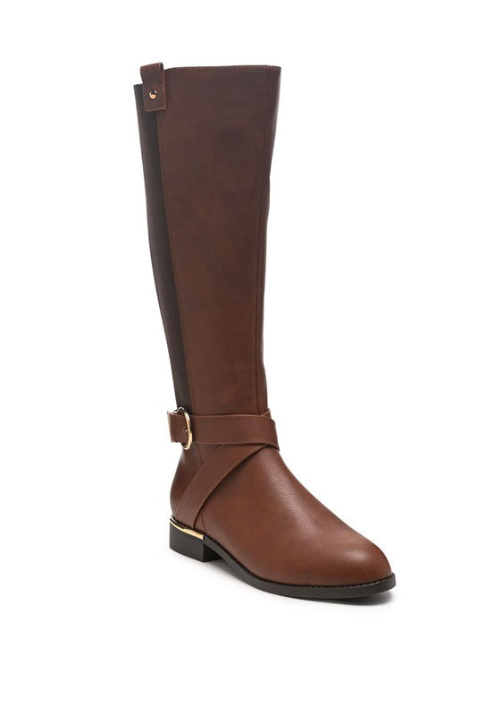 Riding Knee High Boots - Tan-250 Shoes-RagCompany-Coastal Bloom Boutique, find the trendiest versions of the popular styles and looks Located in Indialantic, FL