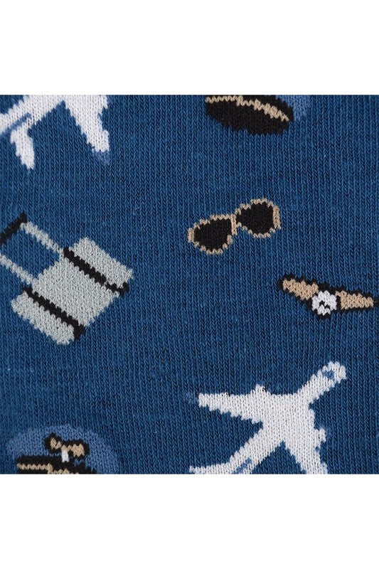 Aviation Pilot Novelty Socks-260 Other Accessories-Selini New York-Coastal Bloom Boutique, find the trendiest versions of the popular styles and looks Located in Indialantic, FL